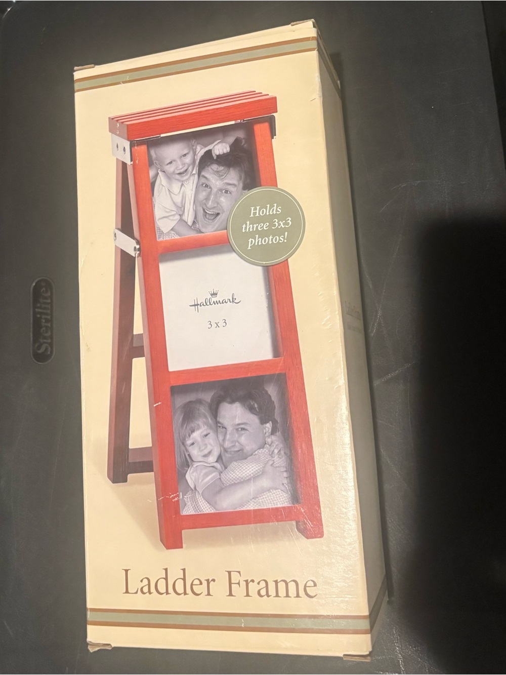 Hallmark Red Ladder Picture Frame - Three-Opening Display